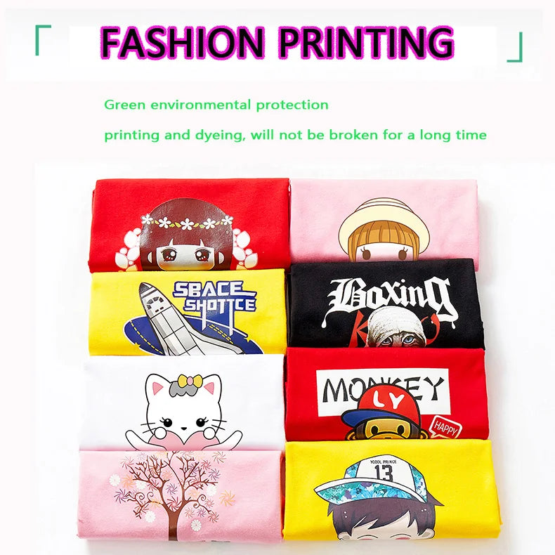 Boys Long Sleeved Shirt Astronaut Funny T-shirt Spring Autumn Cotton Clothes Kid Spaceman Fashion Tops